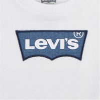 Levis Levis My 1st maneci largi In51 brght alb albastru