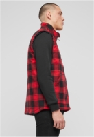 Lumber Vest rosu negru Brandit