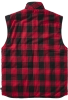 Lumber Vest rosu negru Brandit