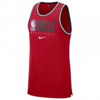 Maiou Nike Bulls Nike Dri-FIT NBA pentru Barbati rosu