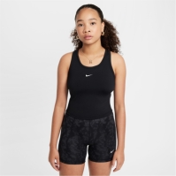 Maiou Nike One Big () Dri-FIT pentru fete pentru Copii negru alb