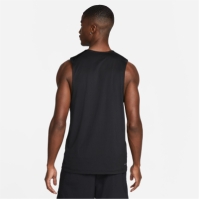 Maiou Nike Ready Dri-FIT Fitness pentru Barbati negru alb