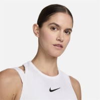 Maiou tenis Nike Slam Dri-FIT Top pentru femei alb auriu