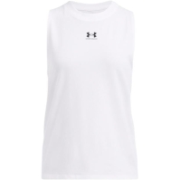 Maiou Under Armour Muscle alb negru