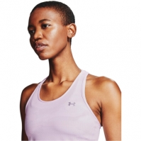 Maiouri Under Armour HeatGear Racer pentru Femei transparent lila