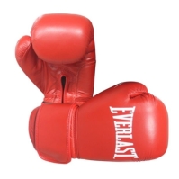 Manusi de box Everlast Amateur competitie rosu