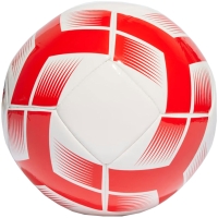 Minge fotbal Adidas Starlancer Club Ball alb and rosu IA0974