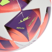 Minge fotbal no adidas UCL League alb and mov IX4050 pentru femei