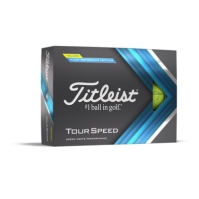 Mingi de Golf Titleist Tour Speed galben