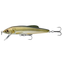 MINNOW FINESSE JERKBAIT 7,5CM 7G argintiu PUMPKIN LIVE TARGET