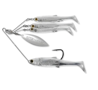 MINNOW RIG SPINNERBAIT LARGE 14G PEARL alb argintiu LIVE TARGET