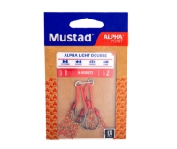 MONTURA ALPHA LIGHT FLASH DOUBLE NR 1 2BUC PL marime MUSTAD