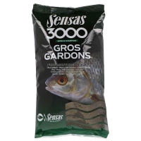 NADA 3000 GROS GARDONS FINE TEXTURE negru 1KG SENSAS