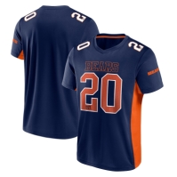 NFL plasa Jersey pentru Barbati negru bears