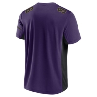 NFL plasa Jersey pentru Barbati negru ravens