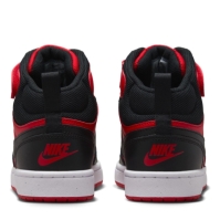 Nike Court Borough Mid 2 Big Shoe pentru Copii rosu negru