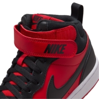 Nike Court Borough Mid 2 Big Shoe pentru Copii rosu negru