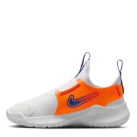 Nike Flex Runner 3 Little Shoes pentru Copii alb portocaliu