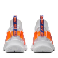 Nike Flex Runner 3 Little Shoes pentru Copii alb portocaliu