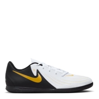 Ghete de fotbal Nike Phantom GX 2 Club sala alb negru auriu