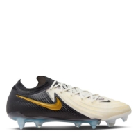 Ghete de fotbal Nike Phantom GX 2 Elite gazon sintetic alb negru auriu