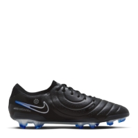 Ghete de fotbal Nike Legend 10 Elite Firm Ground negru chrome