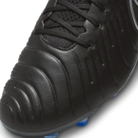 Ghete de fotbal Nike Legend 10 Elite Firm Ground negru chrome