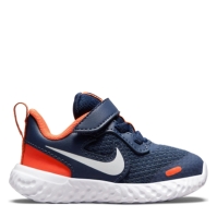 Nike Revolution 5 / Shoe pentru Bebelusi pentru Bebelusi bleumarin alb portocaliu