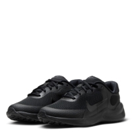 Nike REVOLUTION 7 (GS) triple negru