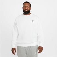 Nike Sportswear Club Crew alb negru