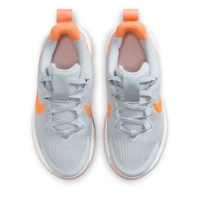 Nike Star Runner 4 Little Shoes pentru Copii gri portocaliu