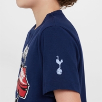 Nike Tottenham Hotspur Boxy Tee Juniors cu personaje albastru