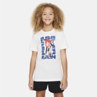 Nike Box Tee cu personaje alb