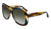 Ochelari de soare VICTORIA BECKHAM VB623S-318 pentru Femei rayado rosu multicolor