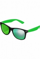 Ochelari de soare Likoma Mirror negru verde MasterDis deschis