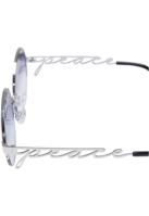 Ochelari de soare Metal Peace negru argintiu Urban Classics