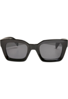 Ochelari de soare Poros cu lant negru negru Urban Classics