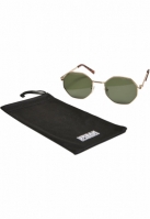 Ochelari de soare Toronto verde auriu Urban Classics