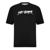 OFF alb Off Skate cu maneca scurta T pentru barbati negru portocaliu