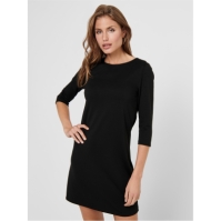 Rochie Only Brilliant trei quarterSleeve Jersey negru