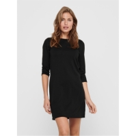 Rochie Only Brilliant trei quarterSleeve Jersey negru