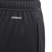 Pantaloni adidas fotbal Sereno pentru Copii negru alb