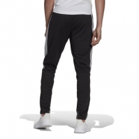 Pantaloni adidas fotbal Sereno Slim pentru Barbati negru alb