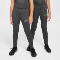 Pantaloni antrenament sport Nike Academy Juniors gri galben