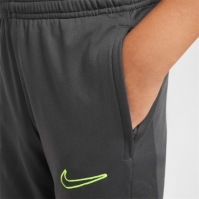 Pantaloni antrenament sport Nike Academy Juniors gri galben