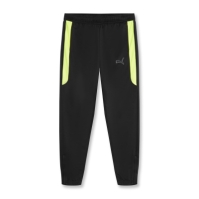 Pantaloni antrenament sport Puma Finesse Performance pentru copii negru galben