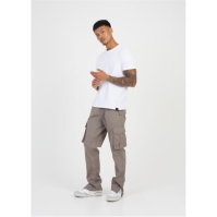 Pantaloni Brave Soul Poplin Cargo gri