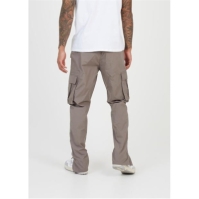 Pantaloni Brave Soul Poplin Cargo gri