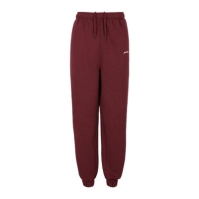 Pantaloni caldurosi Slazenger cu mansete pentru femei visiniu