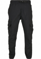 Pantaloni Cargo ajustabil nailon negru Urban Classics